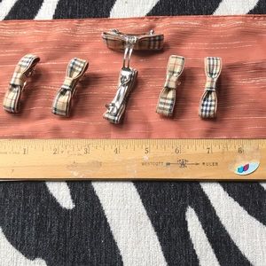 NWOT “Burberry-style” hair accessory 2 for $35